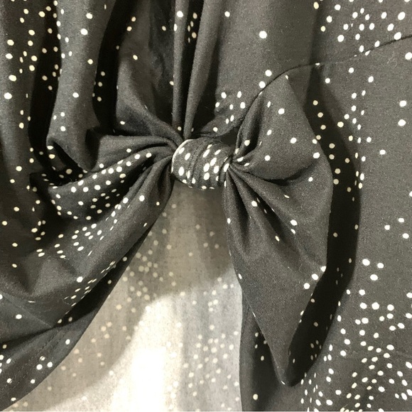 Lane Bryant polka dot Knit Tunic top - Picture 4 of 6